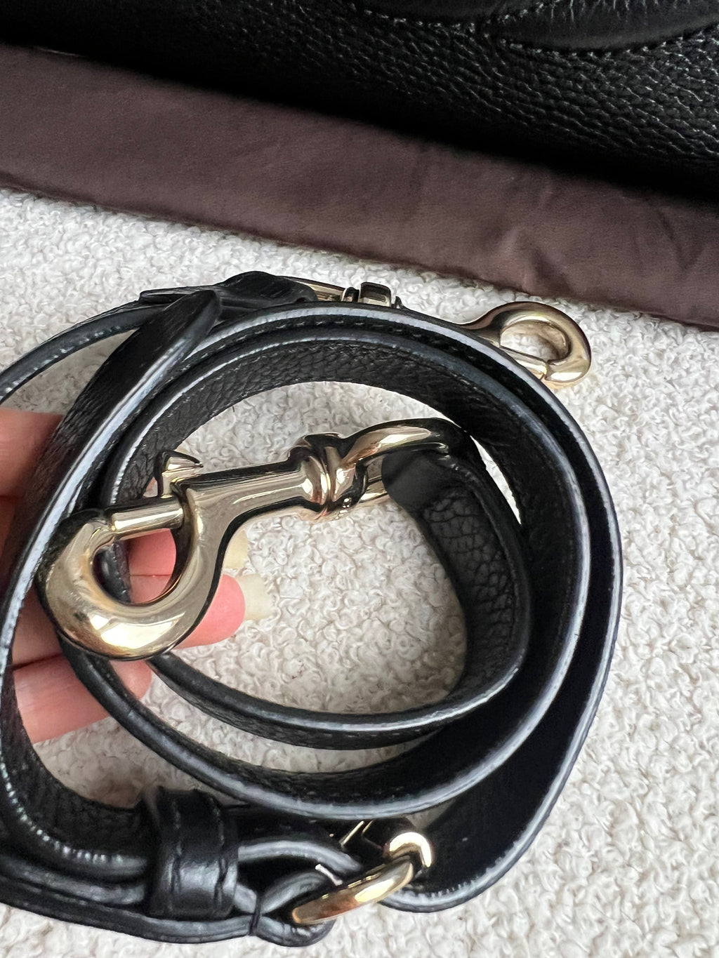 Gucci Soho Large Hobo in Black Pebbled Calfskin