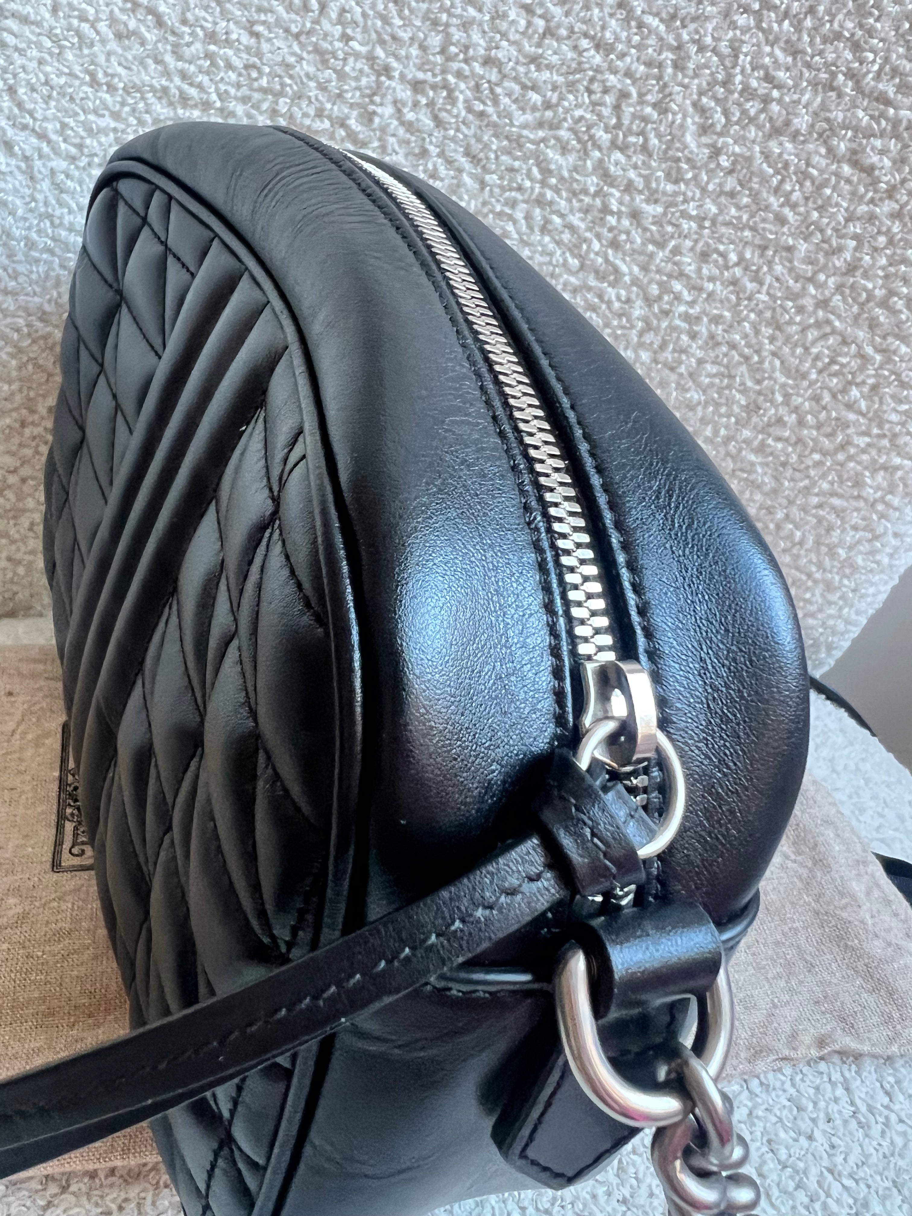 Gucci Aria GG Black Marmont Small Shoulder Bag (RRP £1440)