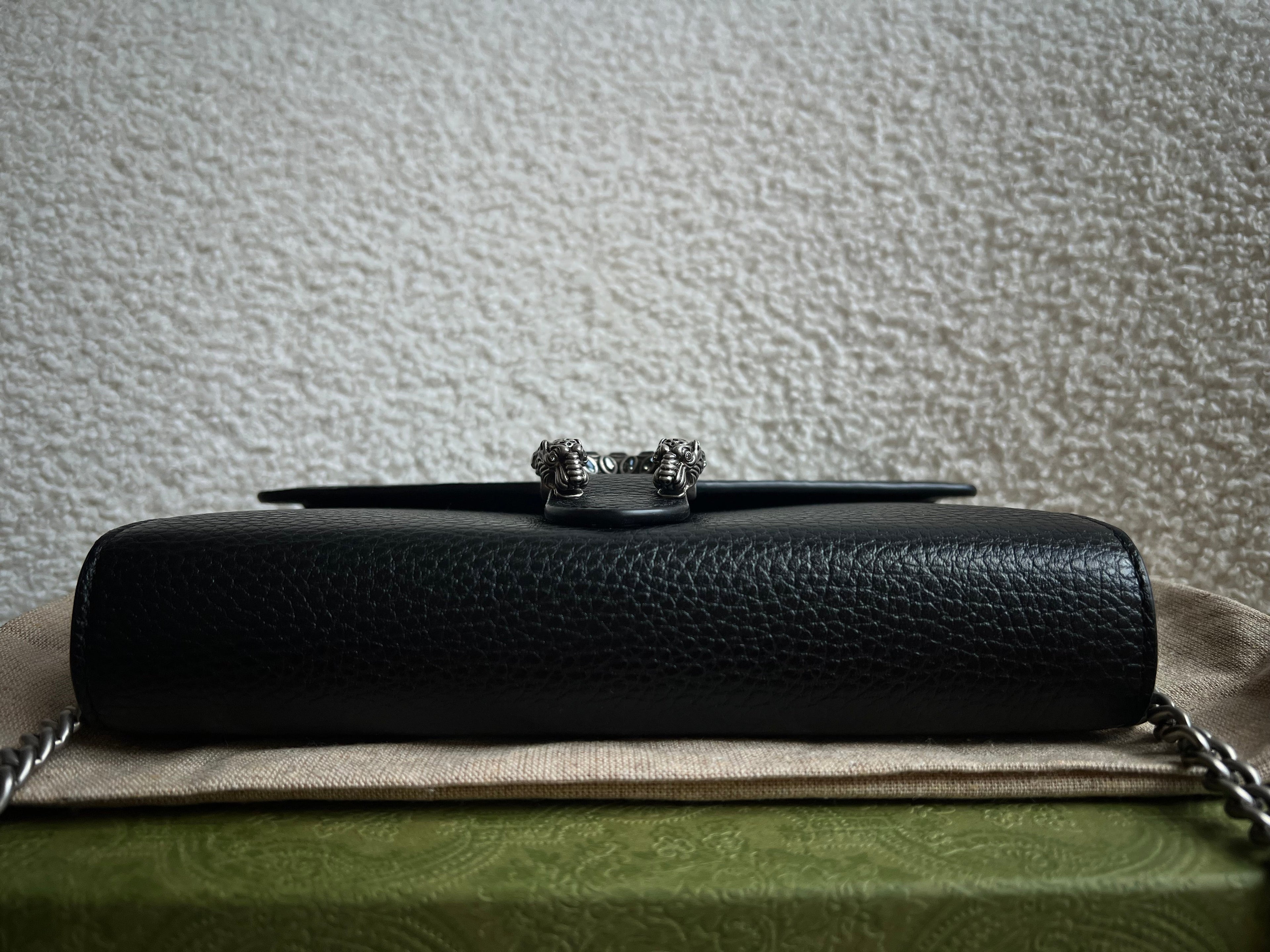 Gucci Dionysus Black Mini Chain Bag (RRP £1420)