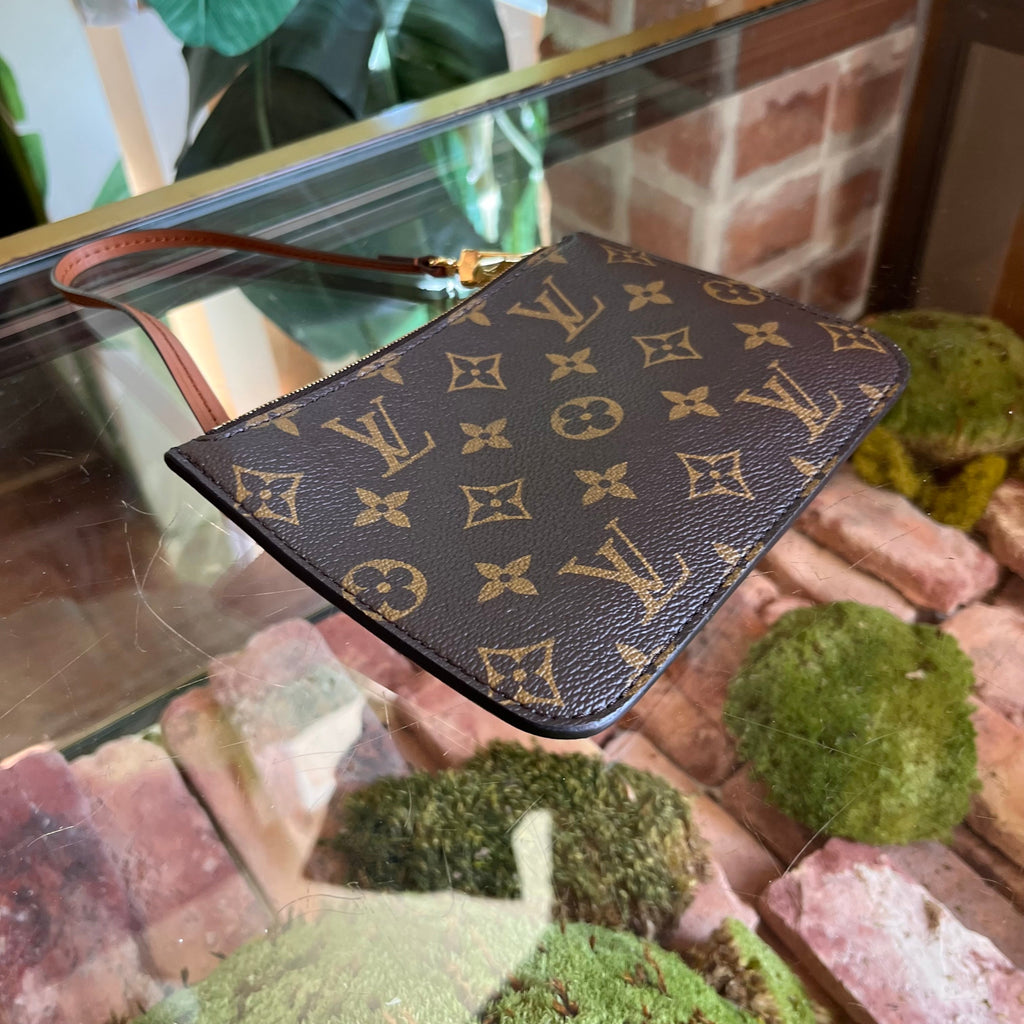 LOUIS VUITTON Loop Pochette Brown Monogram Canvas Pouch