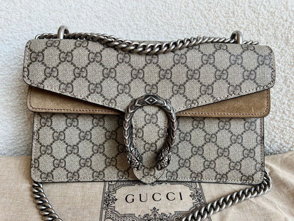 Gucci Dionysus GG Supreme Small Shoulder Bag (RRP £2,280)