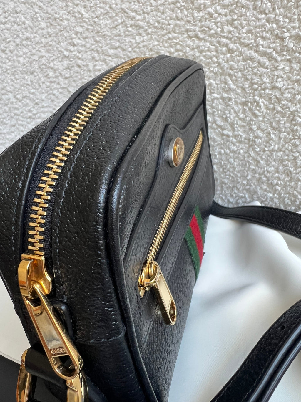 Gucci GG Black Ophidia Mini Shoulder Bag