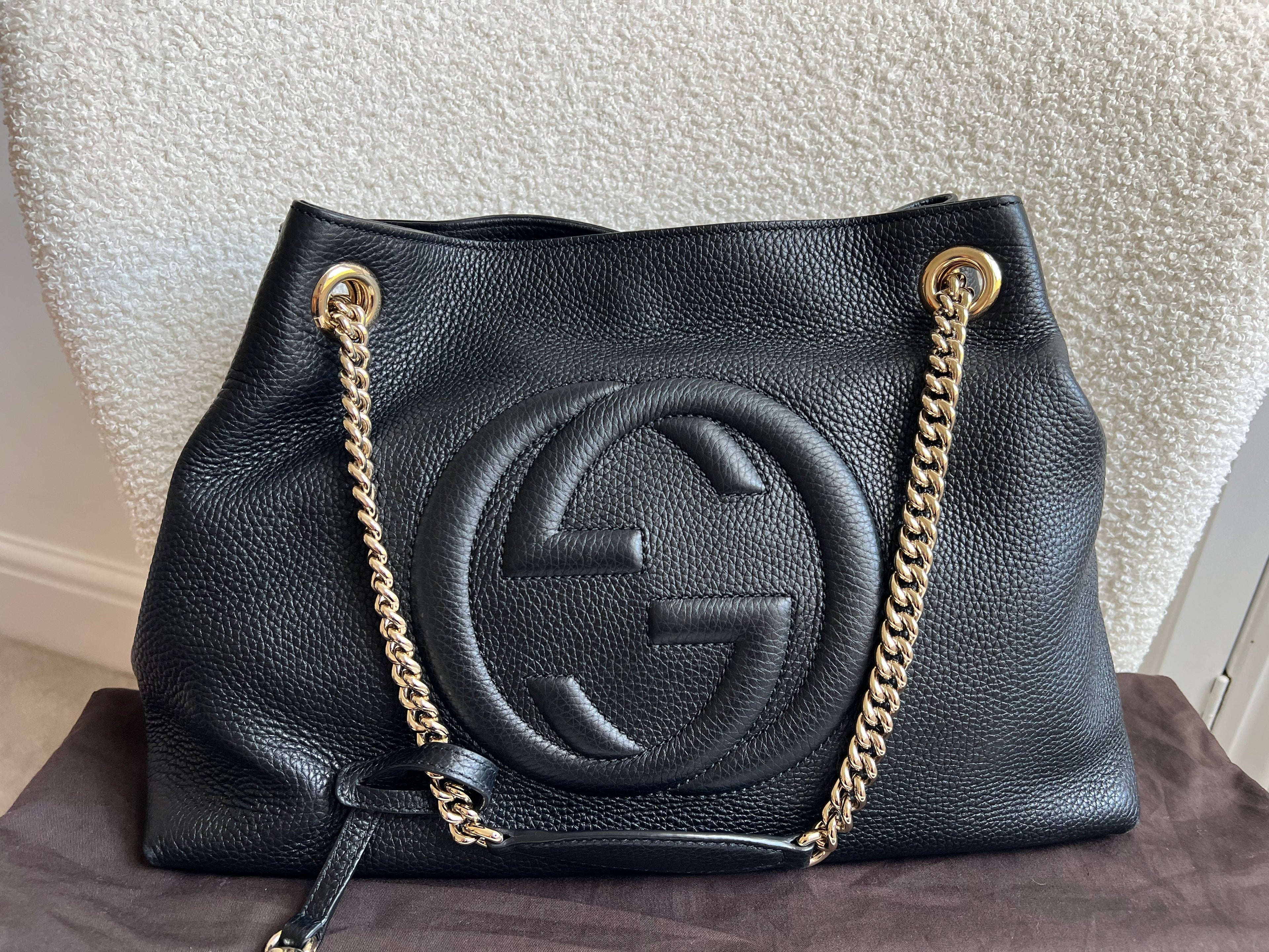 Gucci Black Soho Chain Tote (RRP £1350)