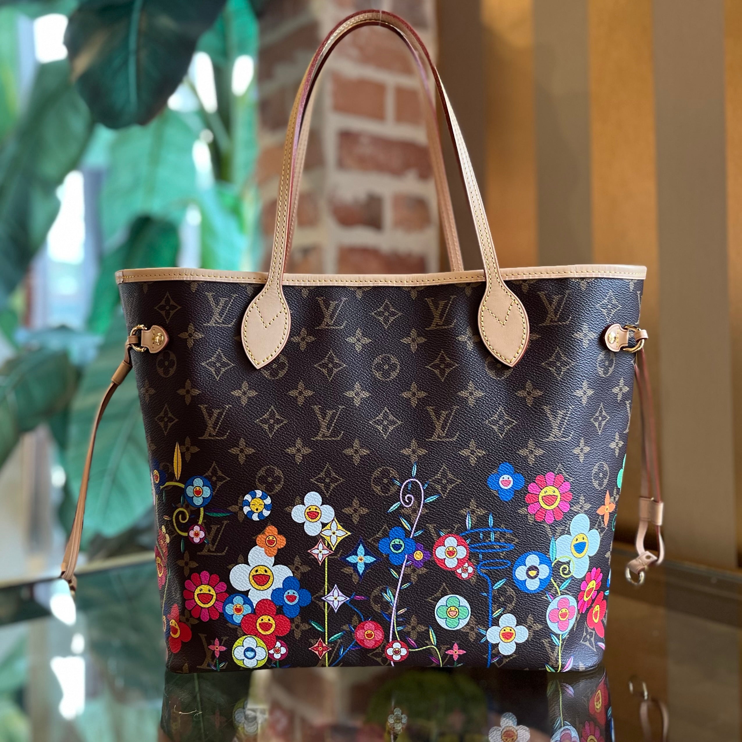 LOUIS VUITTON x TM Neverfull MM Monogram Canvas Tote