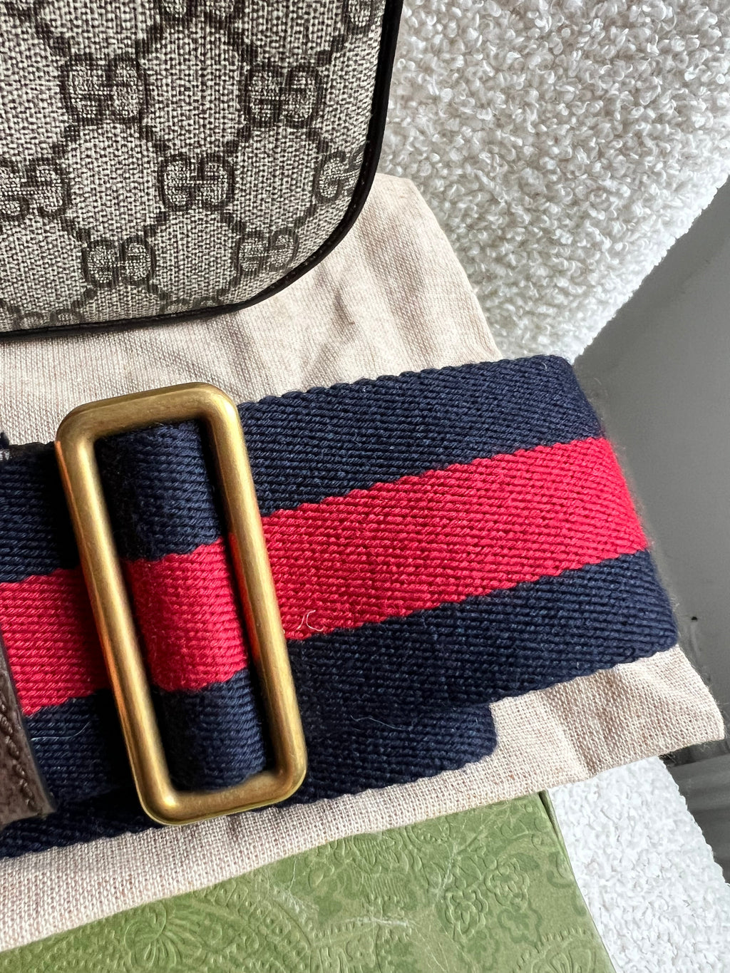 Gucci Ophidia Supreme Small Crossbody Bag (RRP £1220)