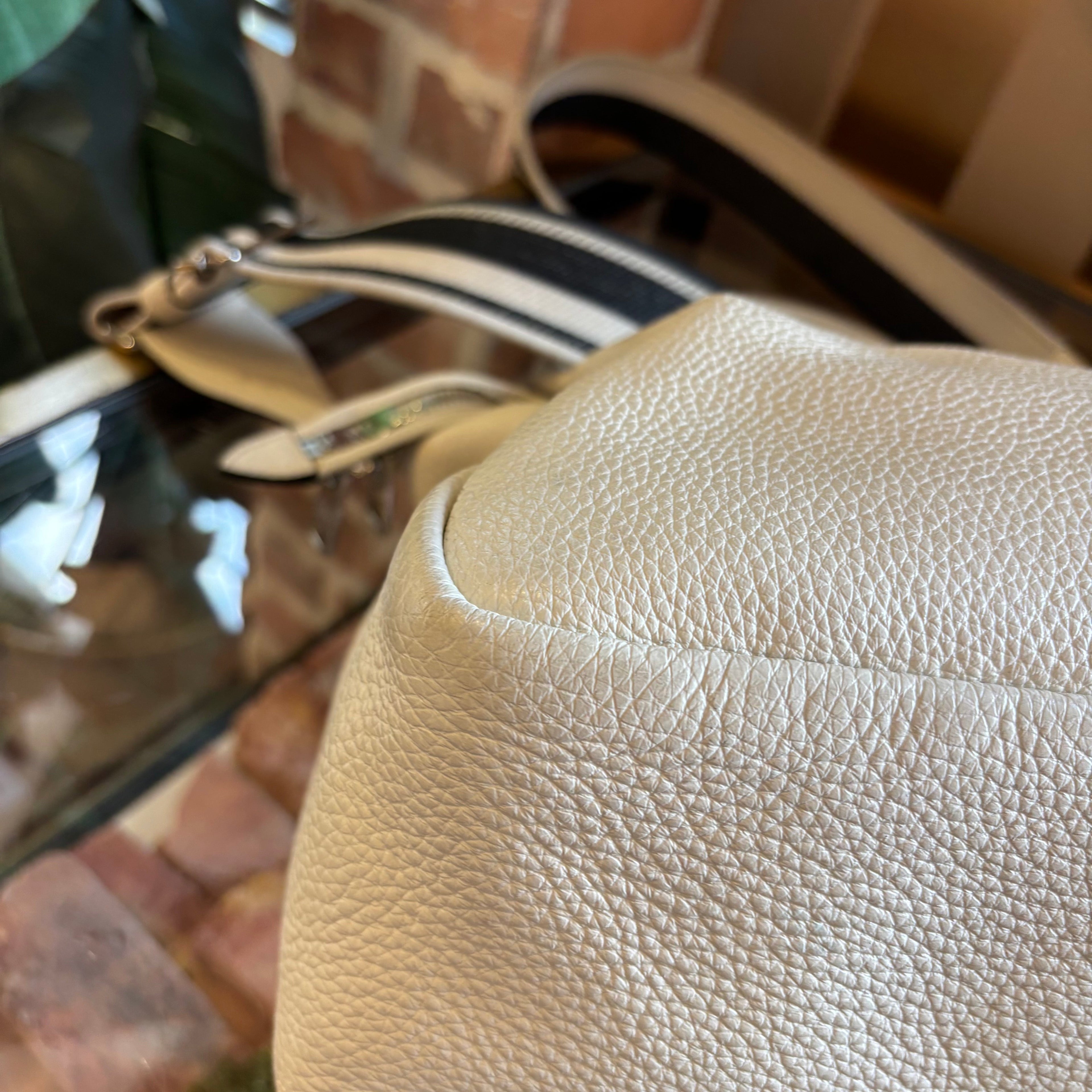 PRADA Fluo White Darling Two Way Tote