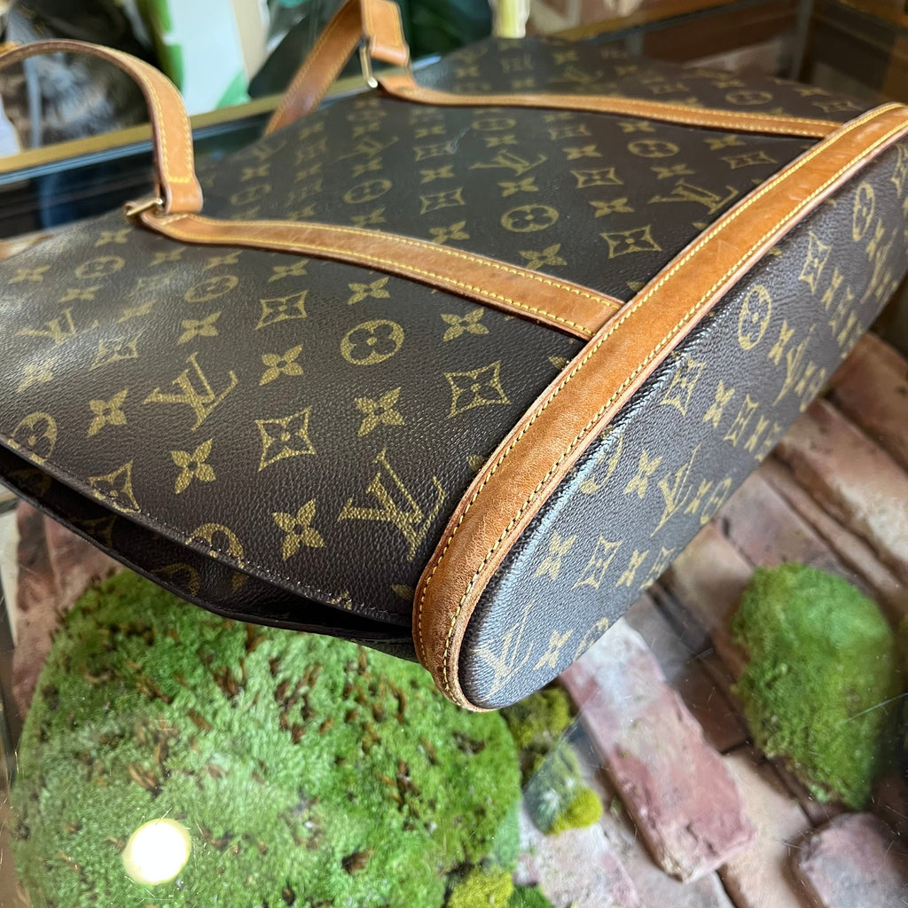 LOUIS VUITTON Babylon Monogram Canvas Brown Tote Bag