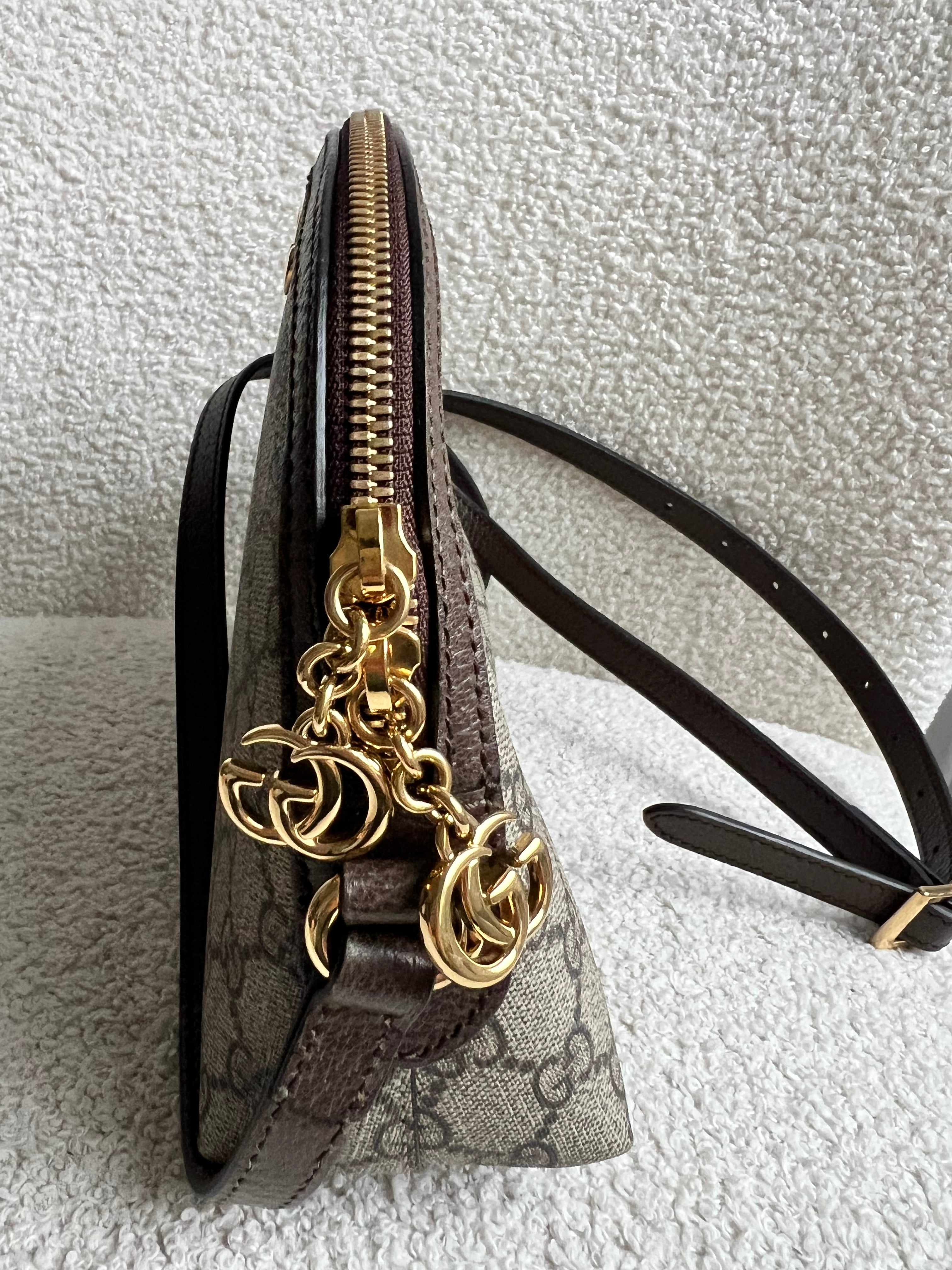 Gucci Ophidia GG Supreme Rounded Top Shoulder Bag (RRP £1,380)