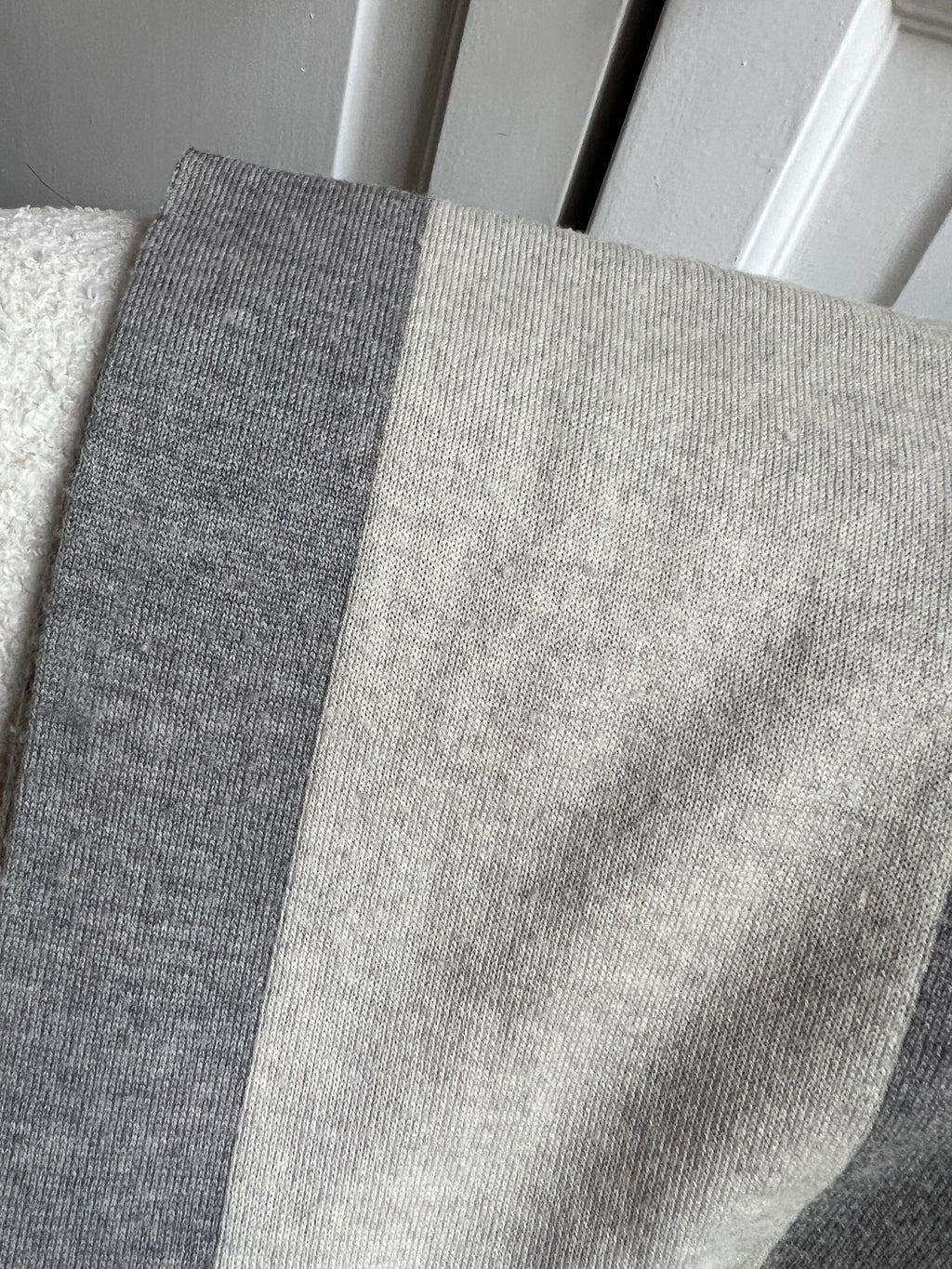 Gucci Grey GG Wool Scarf