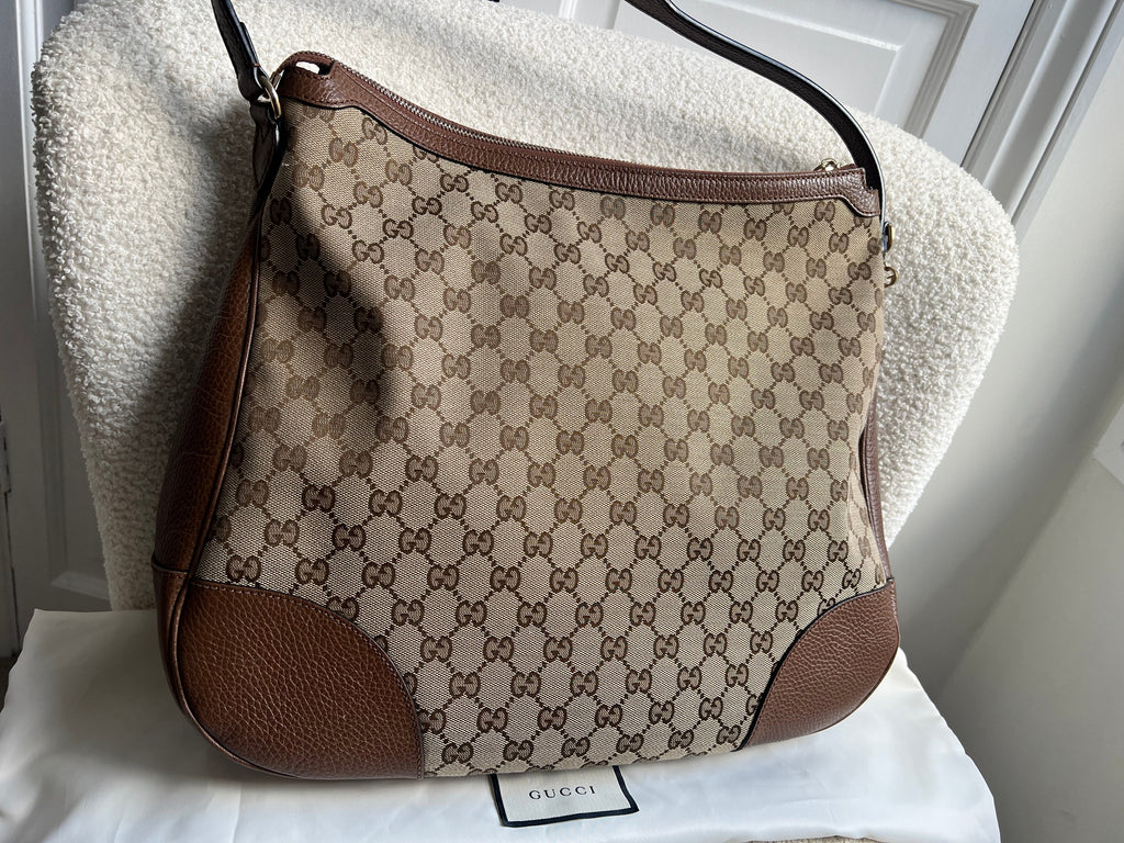 Gucci GG Bree Canvas Hobo