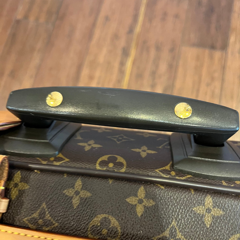 LOUIS VUITTON Pégase 45 Brown Monogram Canvas Rolling Luggage