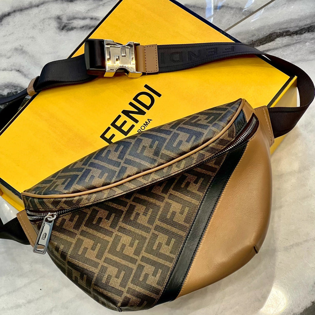 FENDI FF DIAGONAL BELT BAG