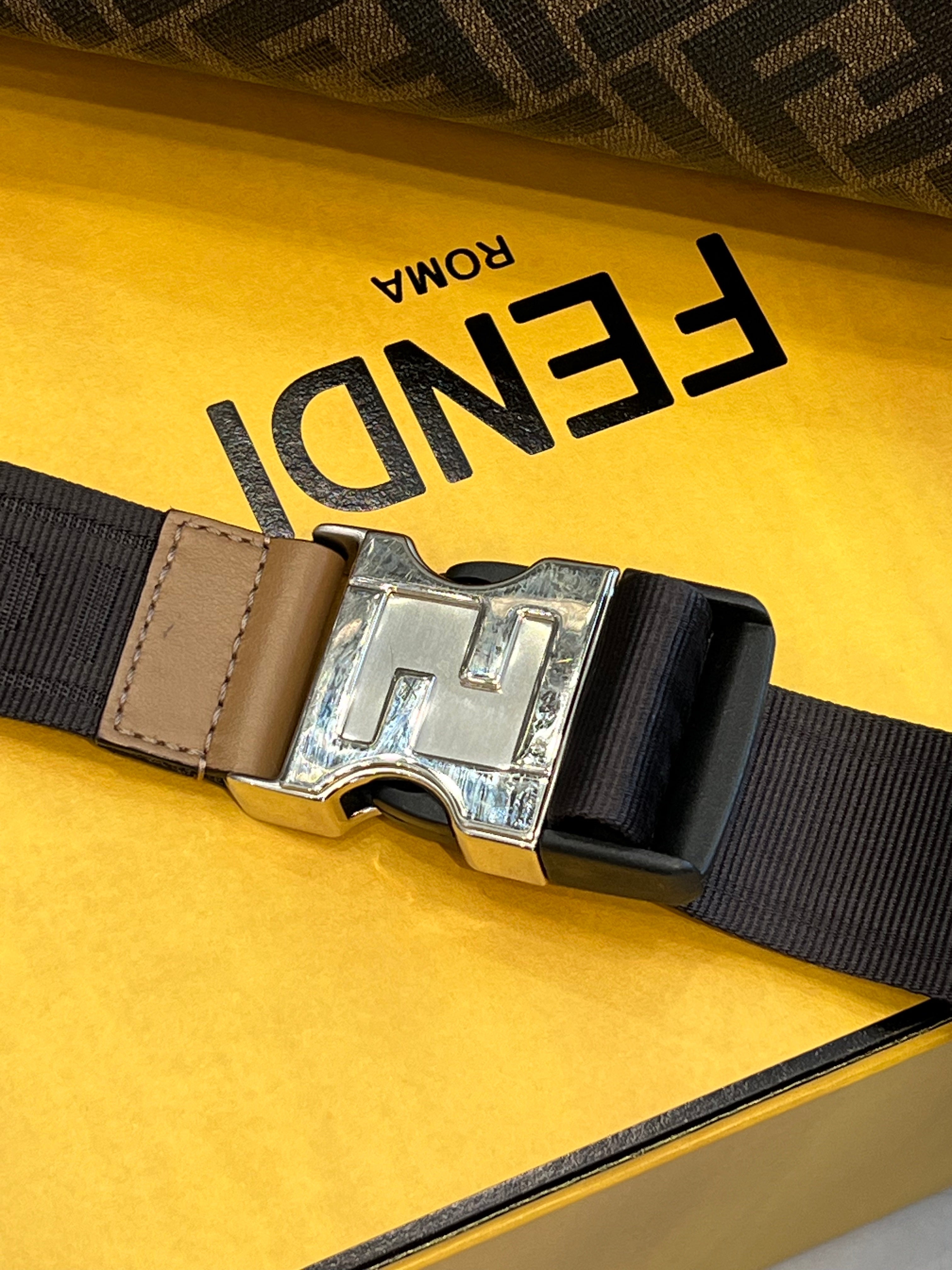 FENDI FF DIAGONAL BELT BAG