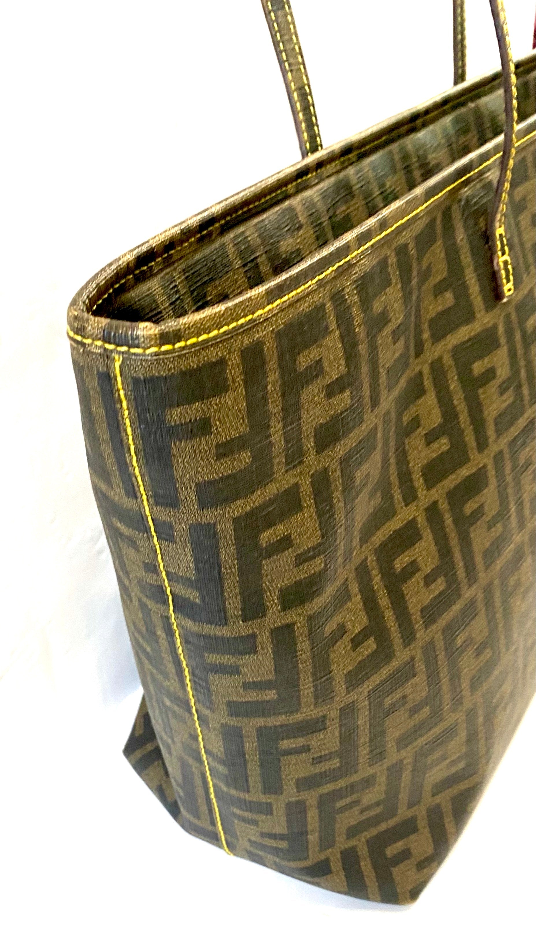 FENDI FF ZUCCA TOTE BAG