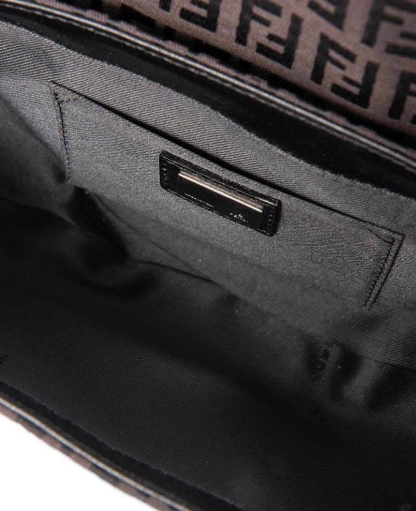 FENDI FF ZUCCHINO COMPLIATION SHOULDER BAG