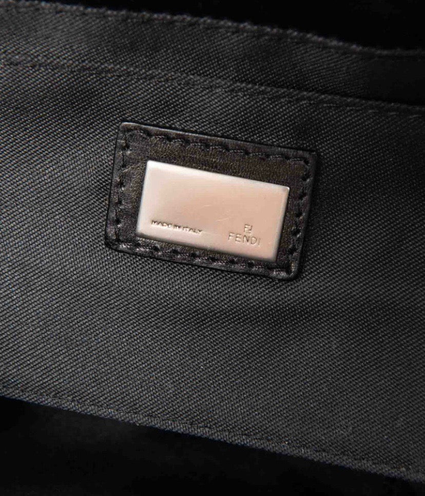 FENDI FF ZUCCHINO COMPLIATION SHOULDER BAG