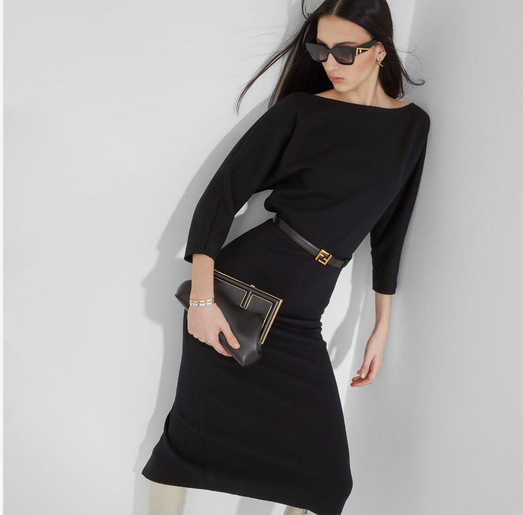 FENDI FENDI FIRST MEDIUM NAPPA LEATHER BAG