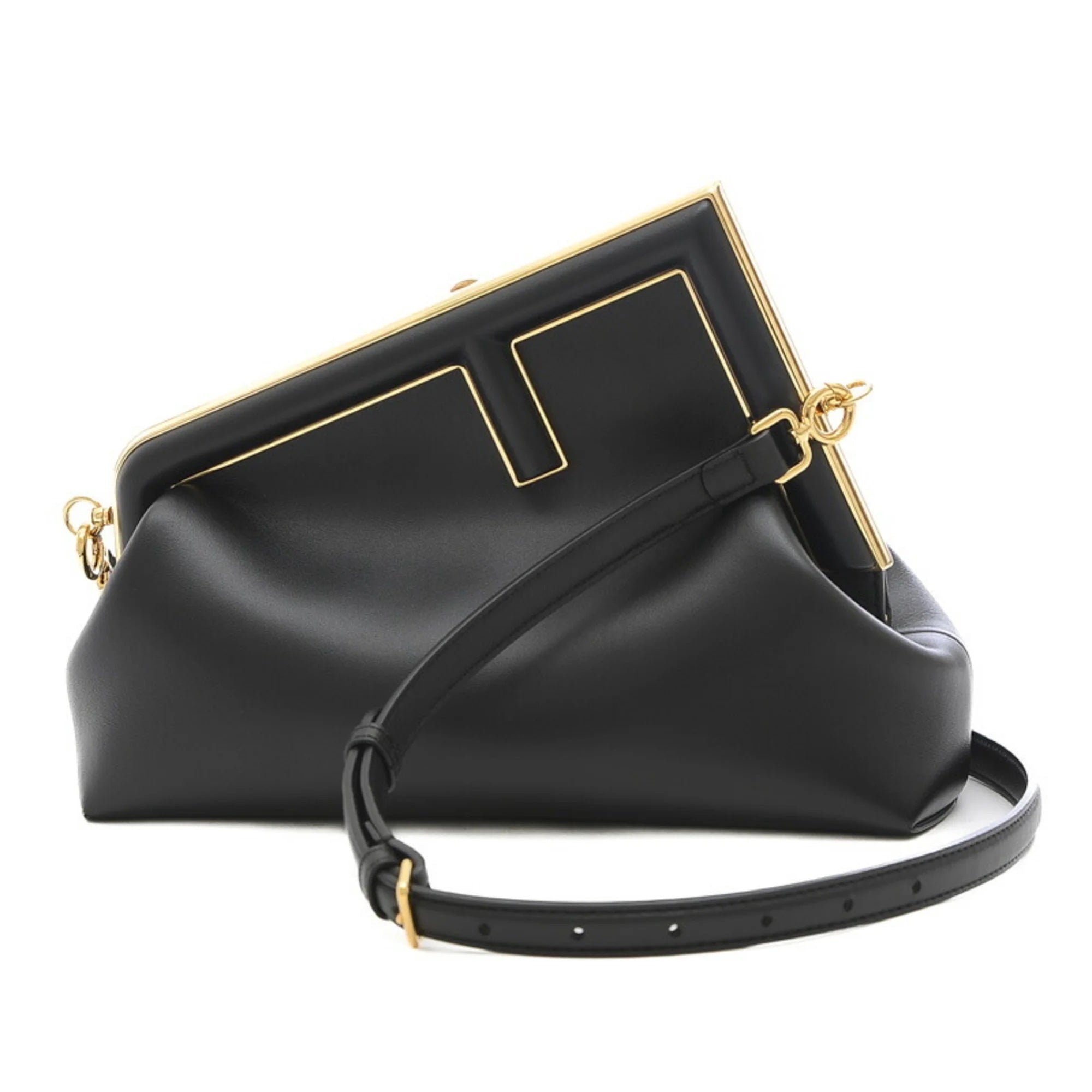 FENDI FENDI FIRST MEDIUM NAPPA LEATHER BAG