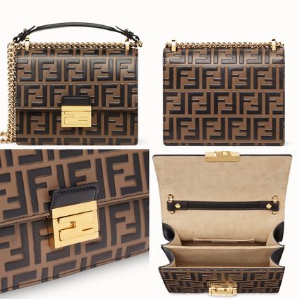 FENDI BORSA KAN FF SMALL CHAIN BAG