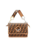 FENDI KAN I FF ZUCCA SHOULDER BAG