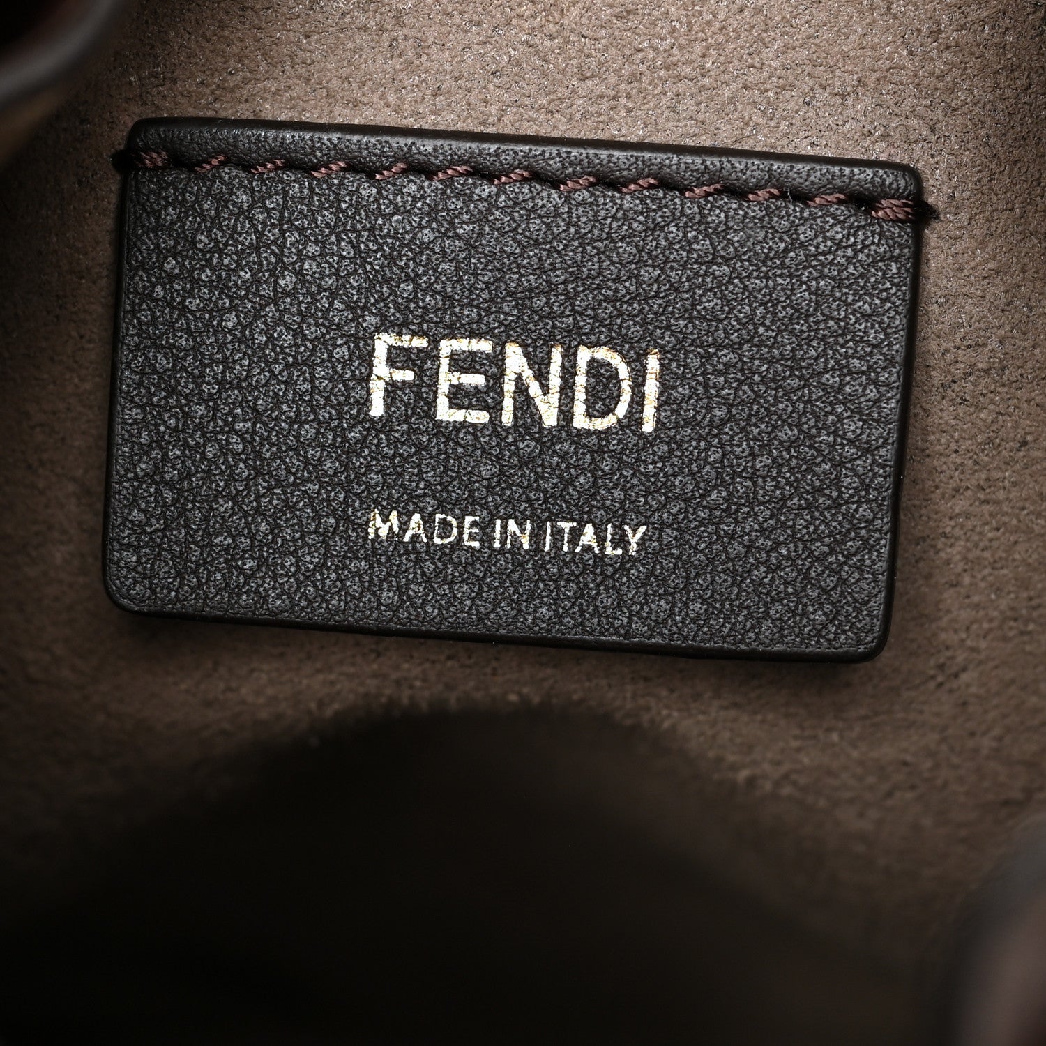 FENDI FF MINI  MON TRÉSOR BUCKET BAG WITH SHOULDER STRAP