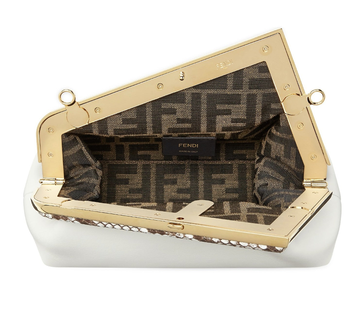 FENDI SMALL FENDI FIRST NAPPA LEATHER BAG