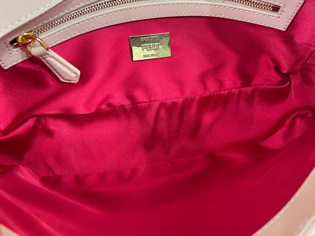 FENDI SEQUIN BAGUETTE SHOULDER BAG