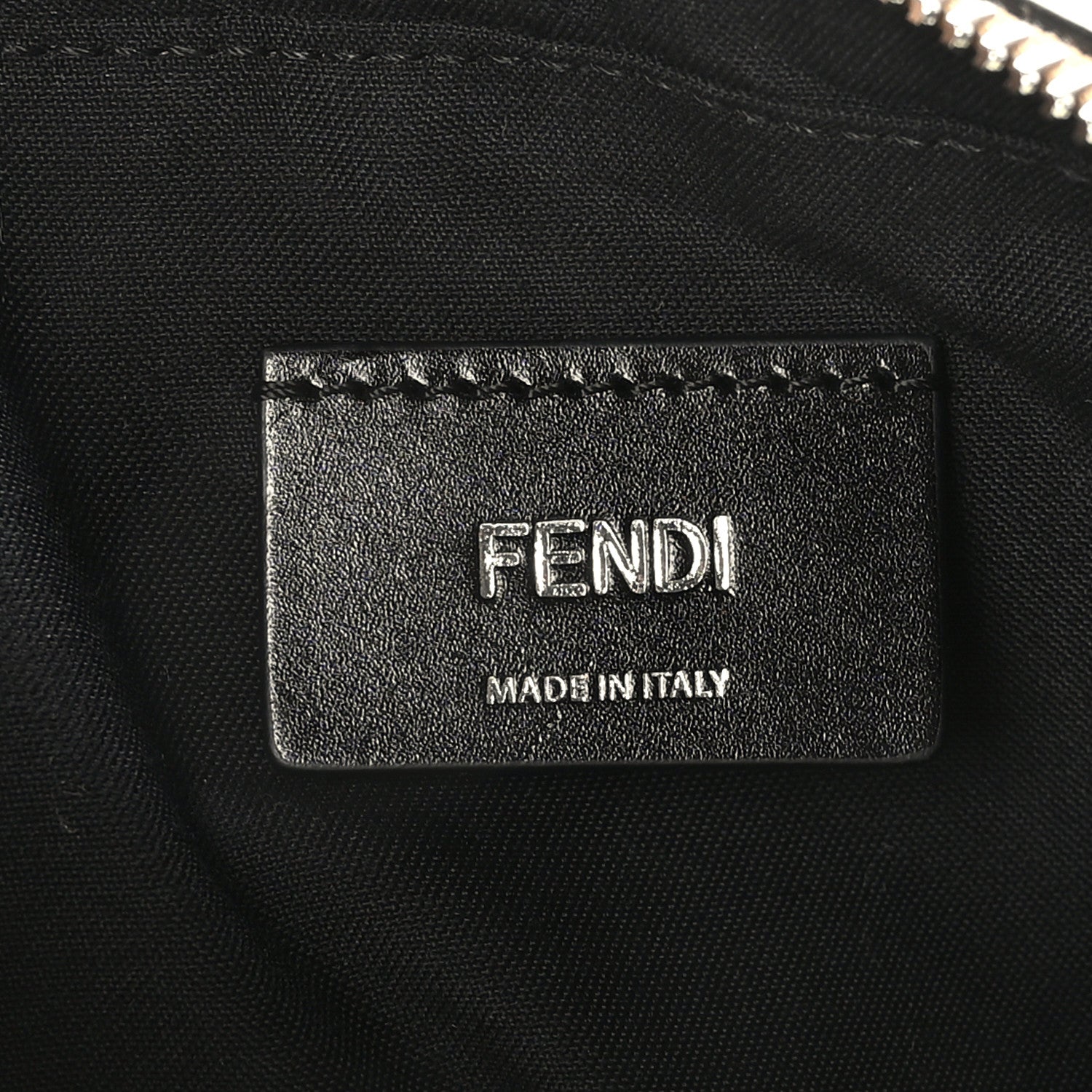 FENDI VITELLO FF 1974 DIAGONAL BI-COLOR CAMERA BAG