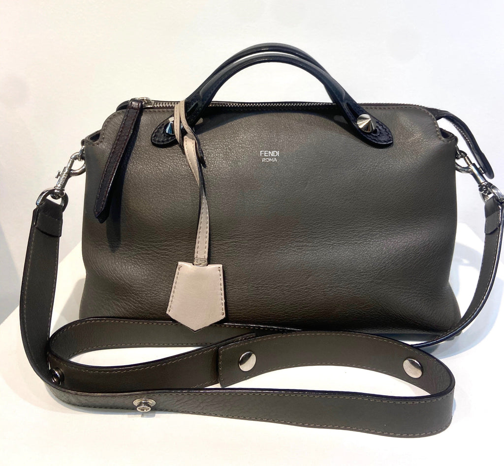 FENDI VITELLO DOLCE CALFSKIN LEATHER BY THE WAY SHOULDER BAG