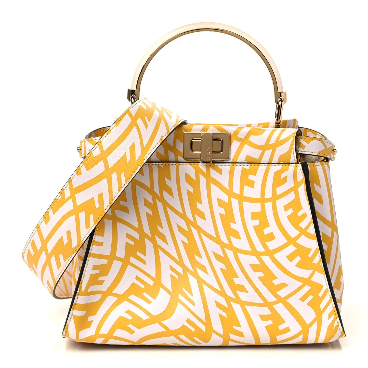 FENDI X SARAH COLEMAN MINI VERTIGO PEEKABOO BAG