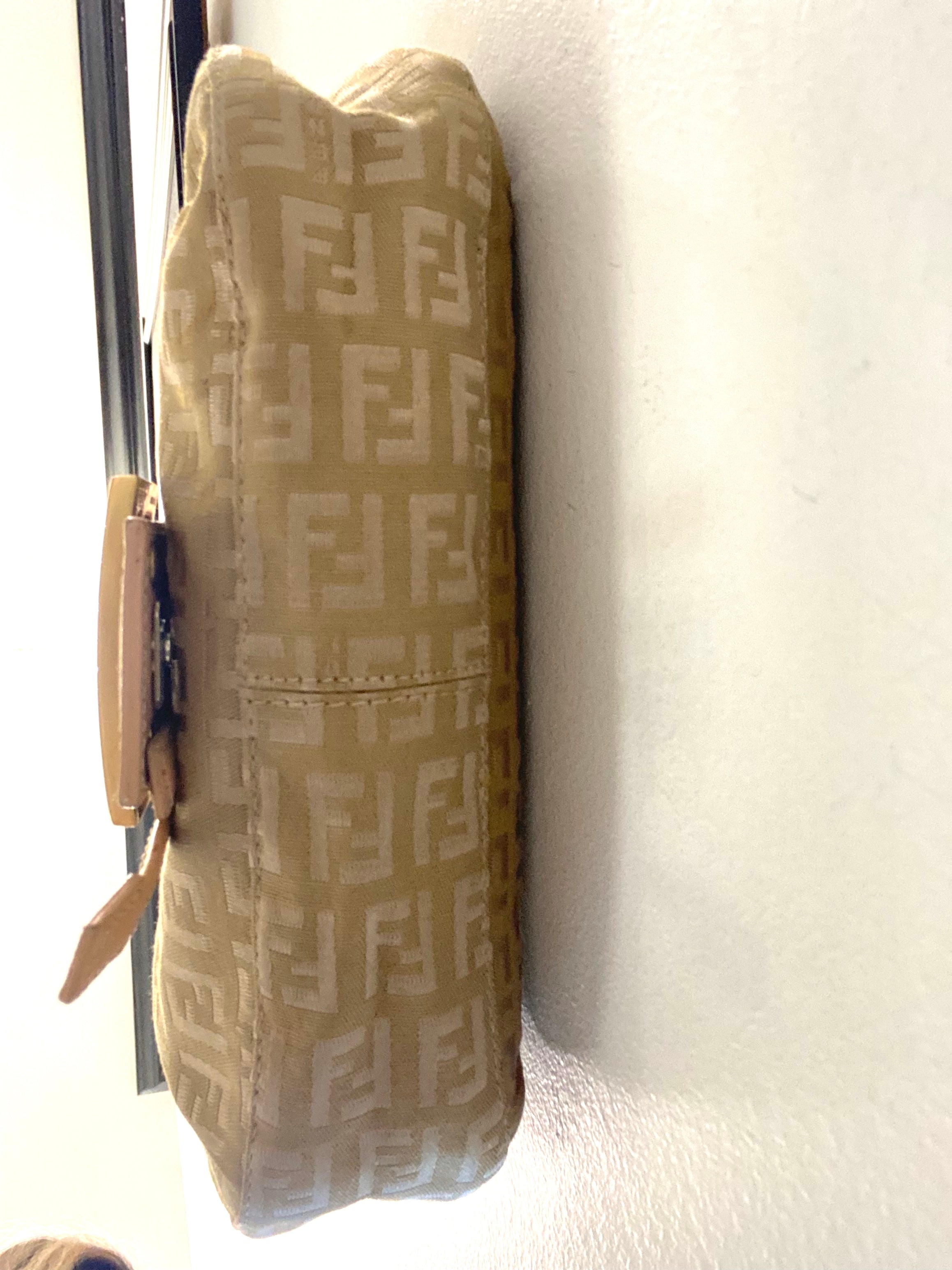 FENDI ZUCCHINO VINTAGE SATCHEL BAG