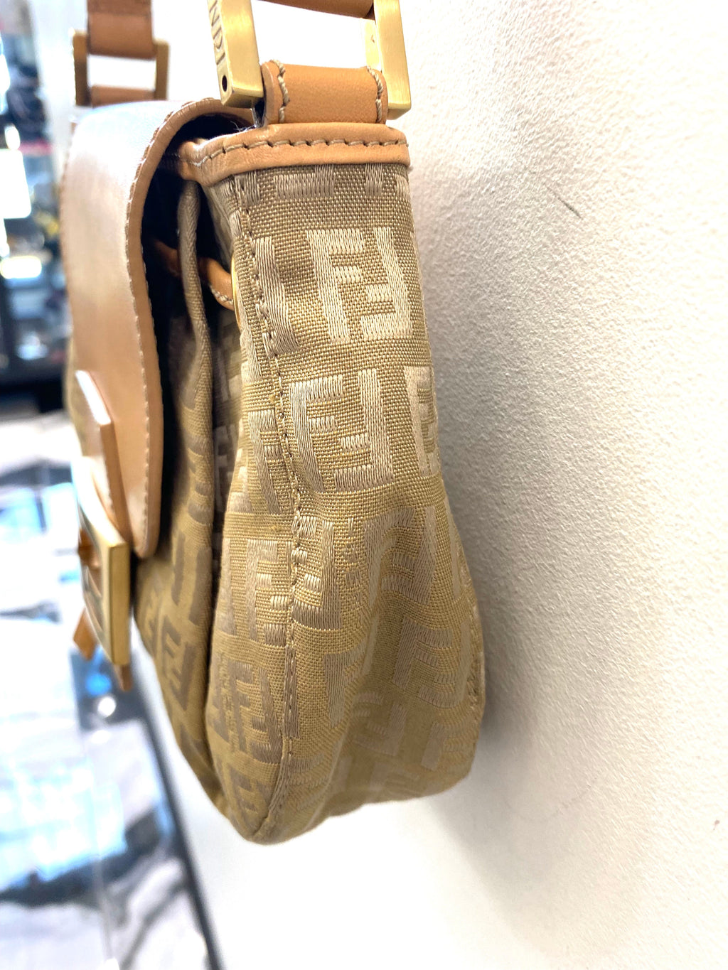 FENDI ZUCCHINO VINTAGE SATCHEL BAG