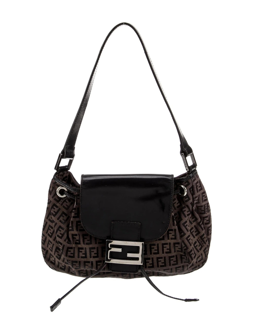 FENDI FF ZUCCHINO VINTAGE SHOULDER BAG