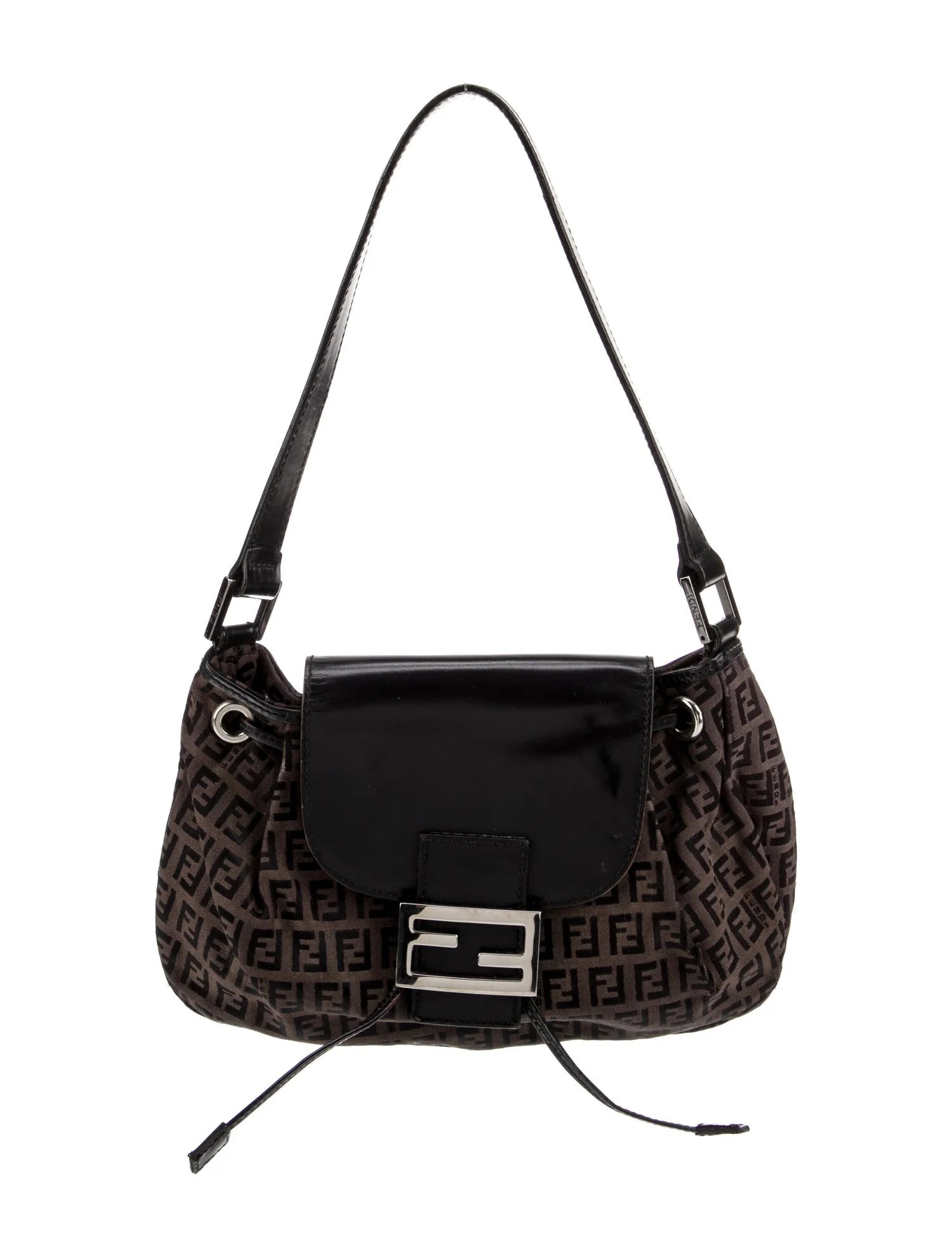 FENDI FF ZUCCHINO VINTAGE SHOULDER BAG
