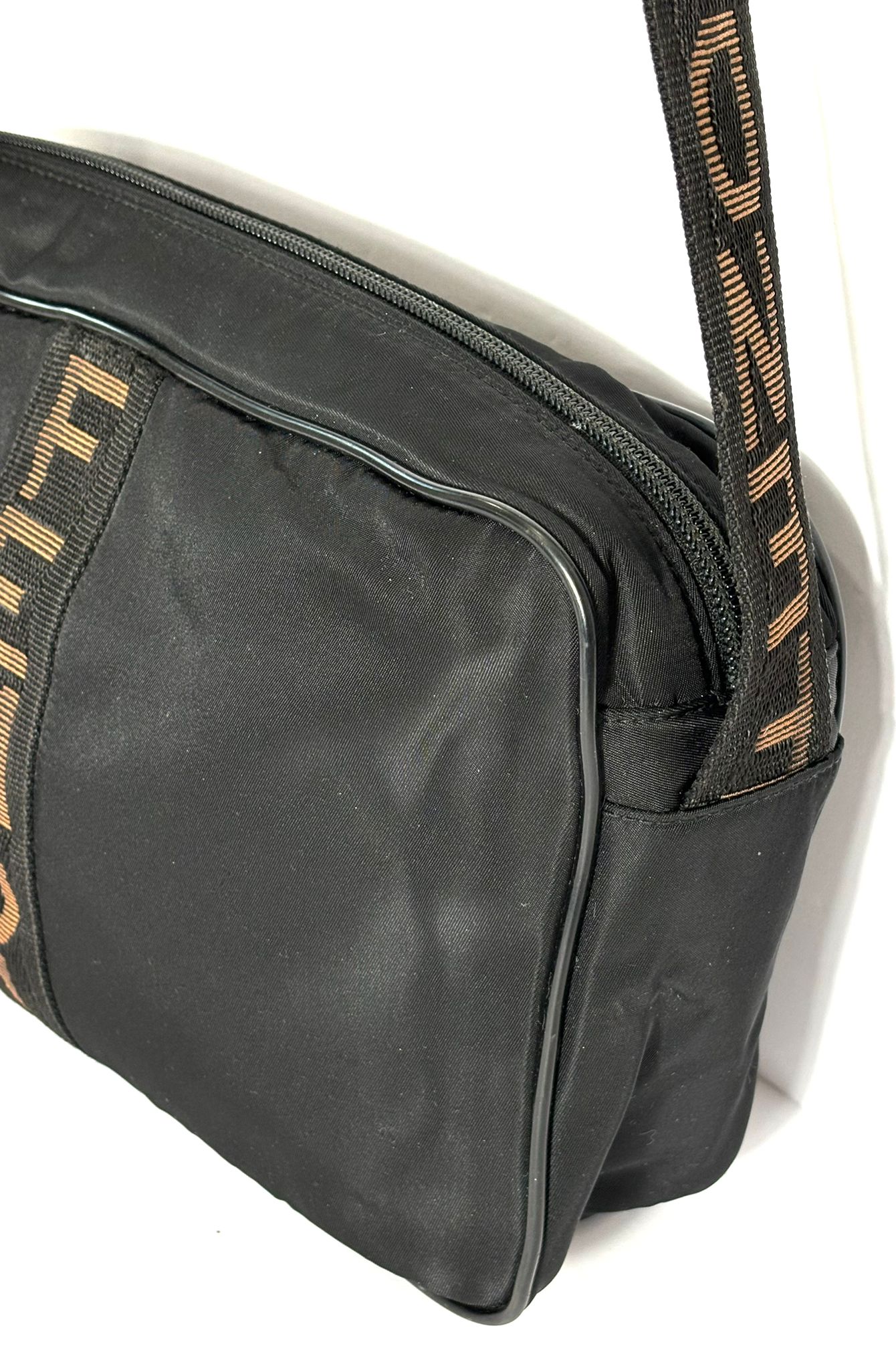FENDI NYLON MESSENGER BAG