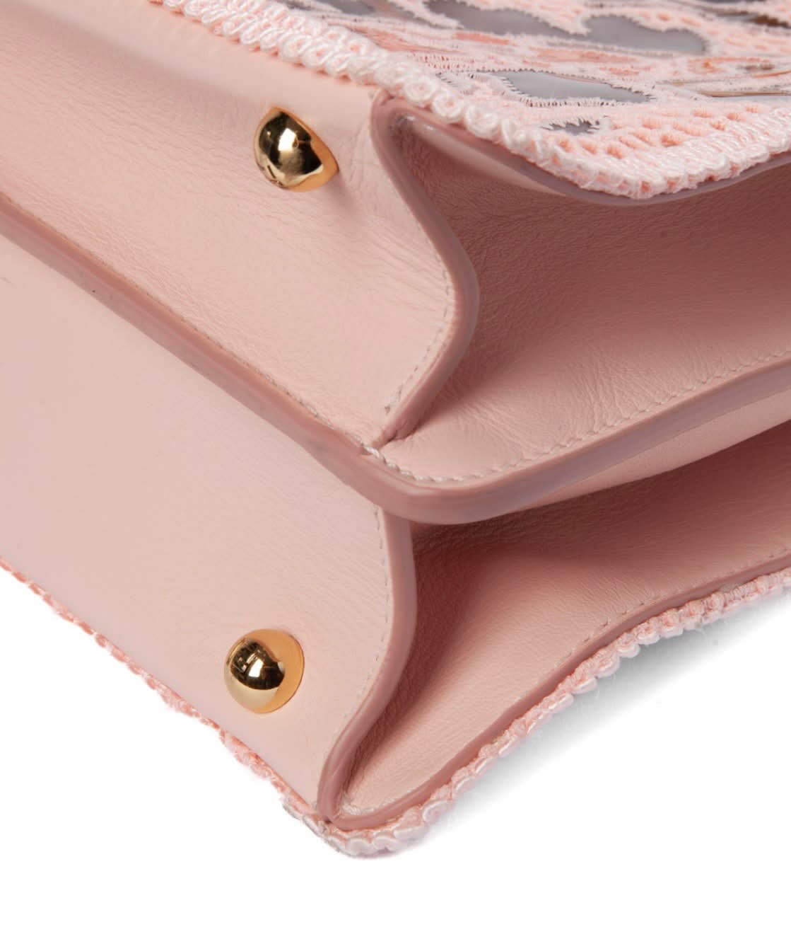 FENDI PEEKABOO ISEEU MEDIUM TRAFORATA ROSA BAG
