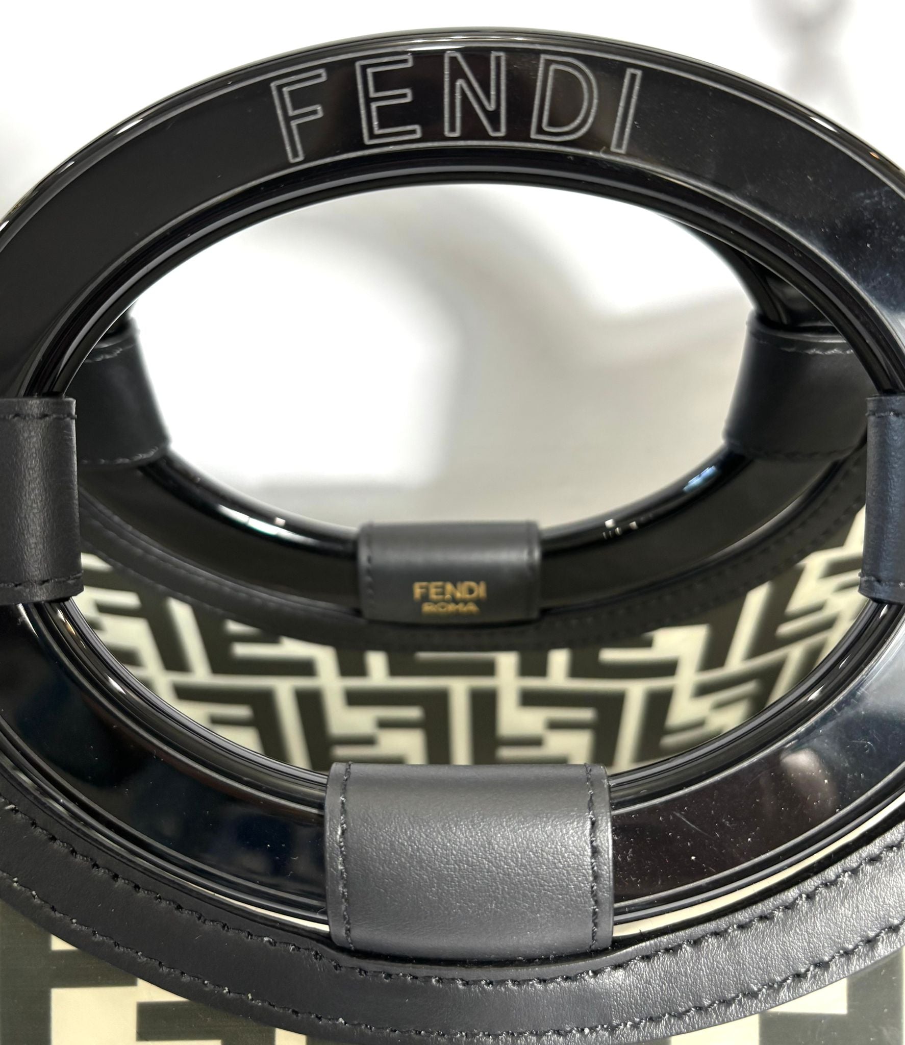 FENDI PVC LARGE RUNWAY TOTE