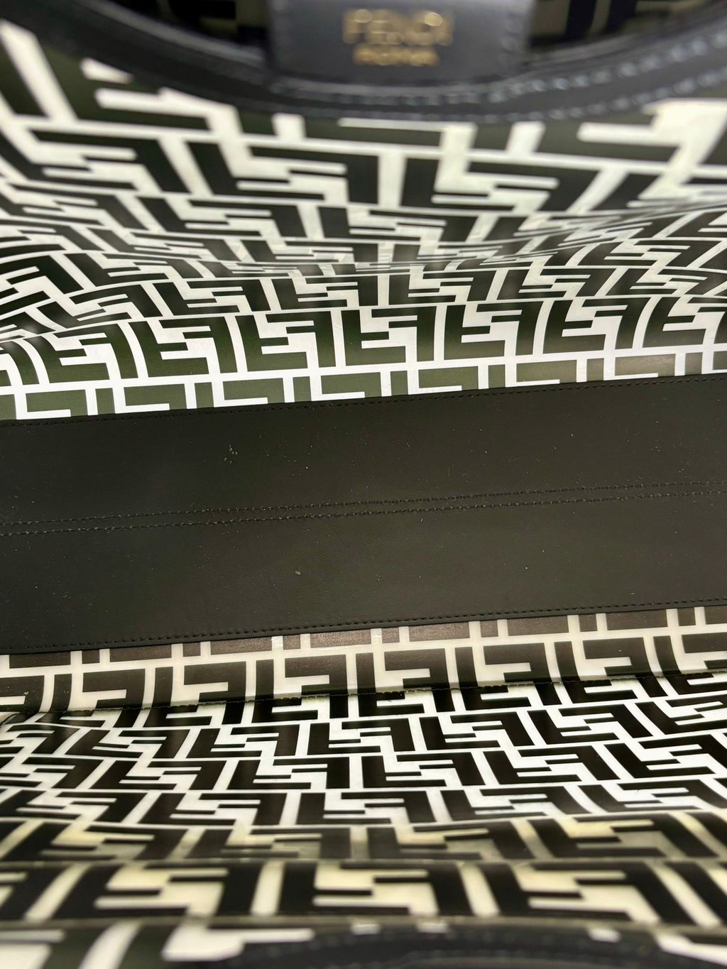 FENDI PVC LARGE RUNWAY TOTE