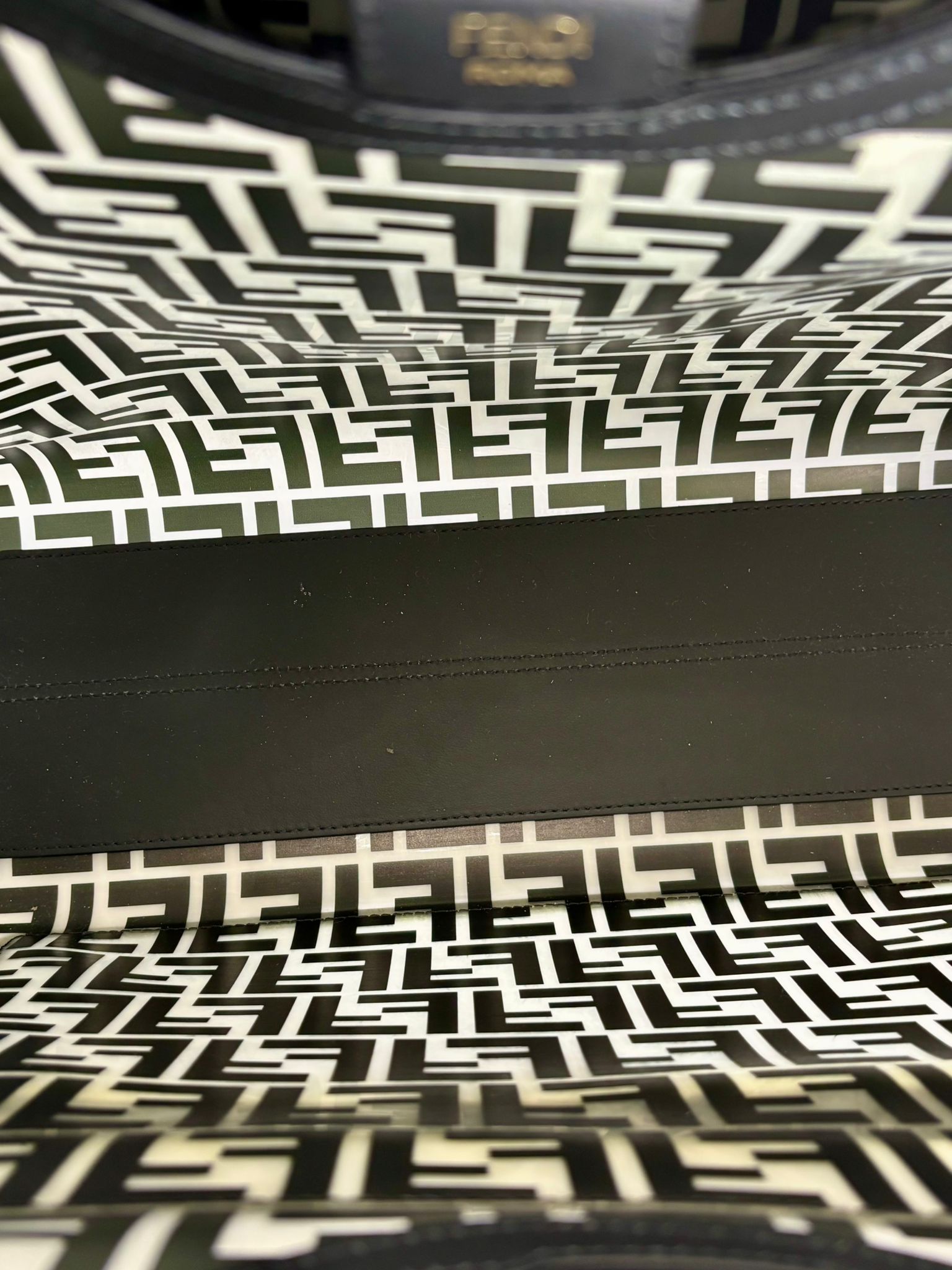 FENDI PVC LARGE RUNWAY TOTE