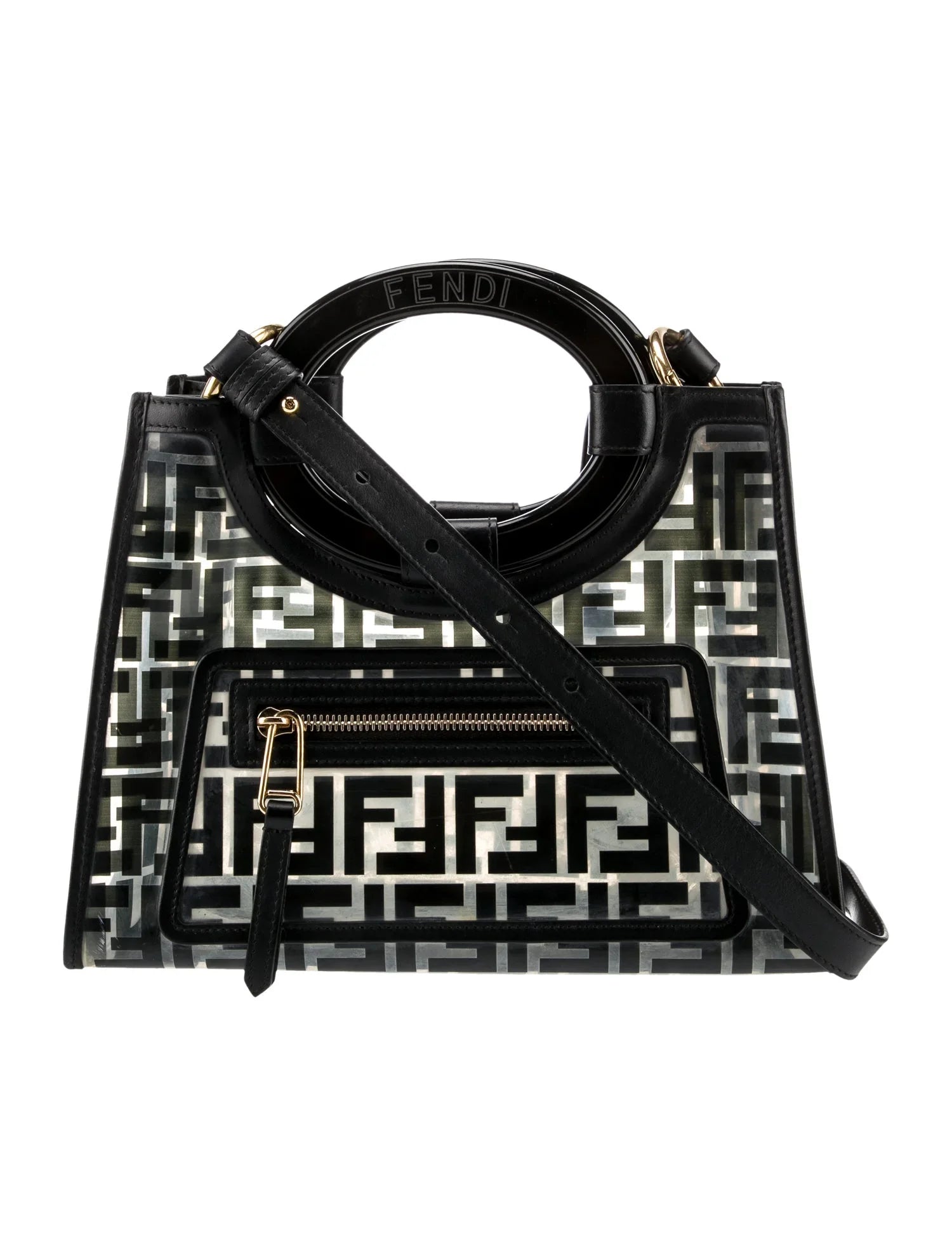 FENDI PVC LARGE RUNWAY TOTE