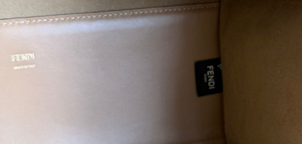 FENDI SHEARLING SUNSHINE TOTE MEDIUM BAG (LIMITED EDITION)