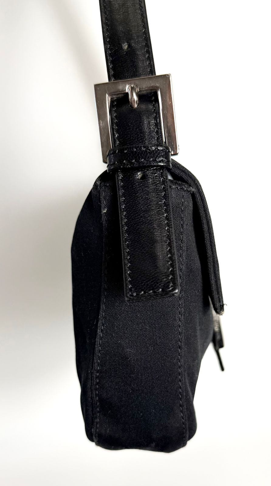 FENDI VINTAGE NEOPRENE BAGUETTE SHOULDER BAG