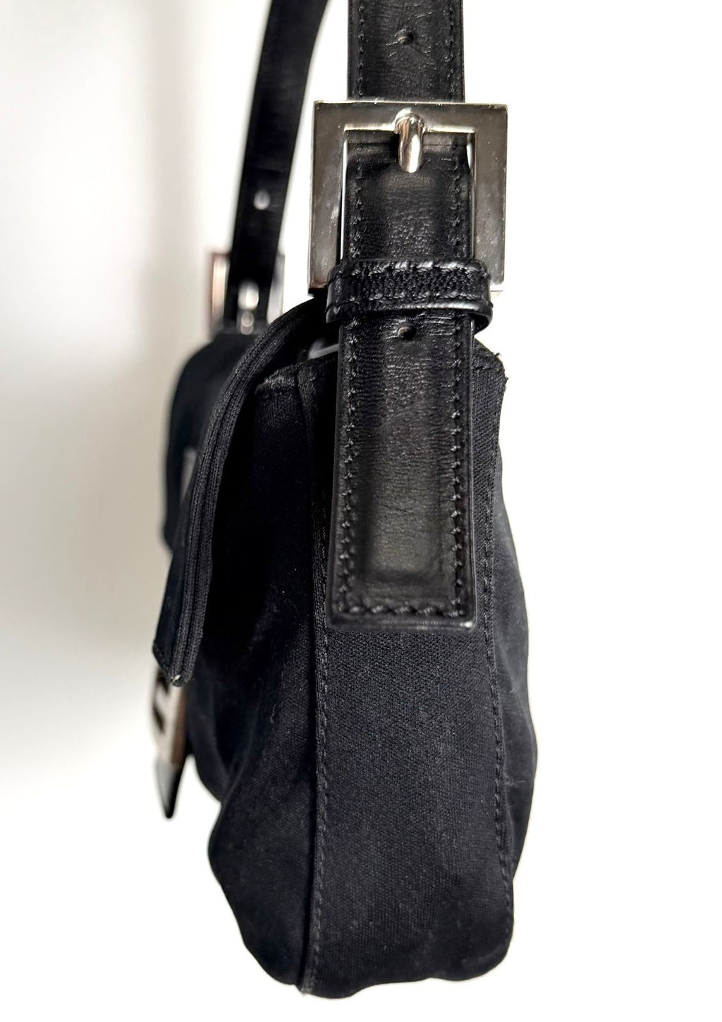 FENDI VINTAGE NEOPRENE BAGUETTE SHOULDER BAG