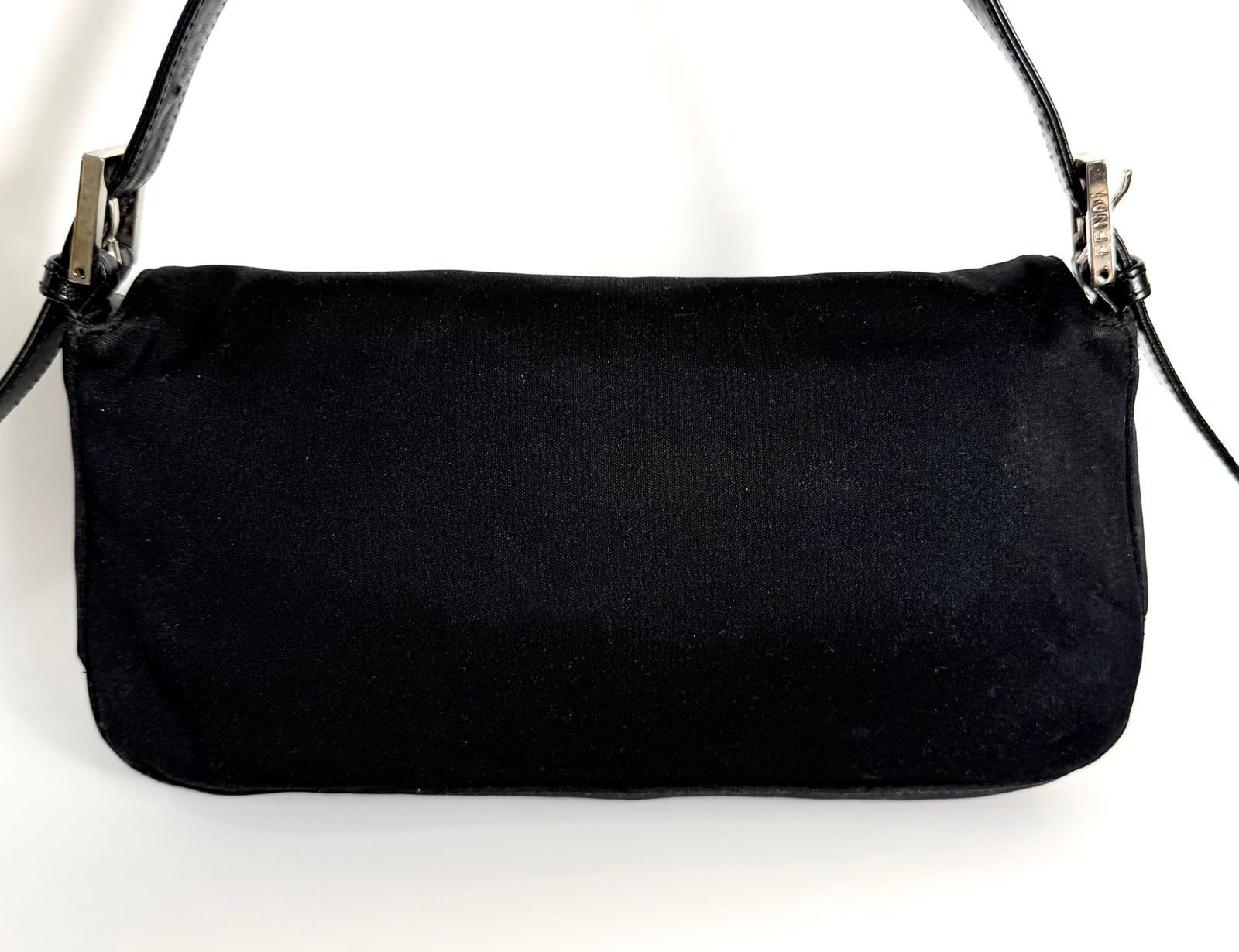FENDI VINTAGE NEOPRENE BAGUETTE SHOULDER BAG