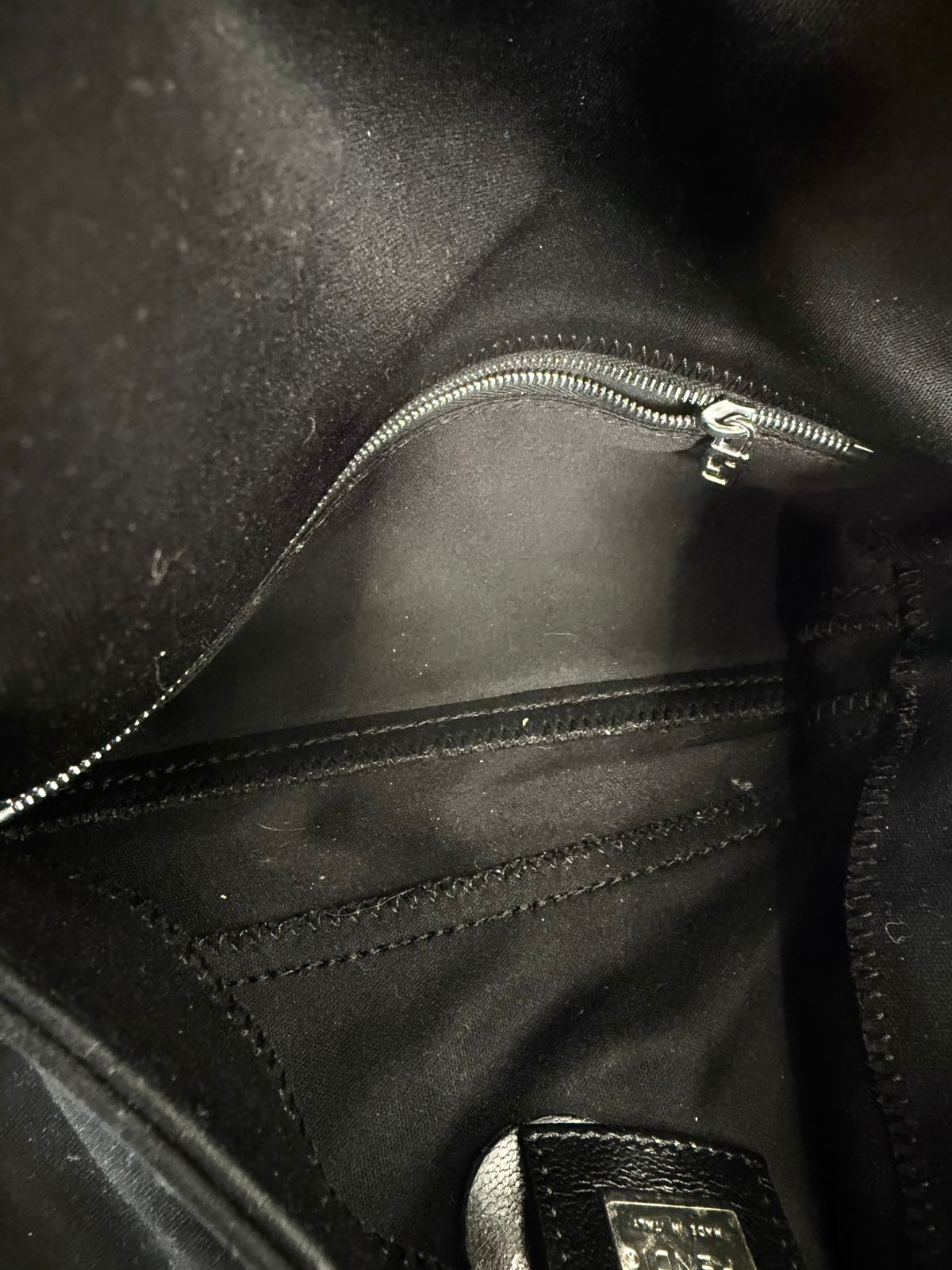 FENDI VINTAGE NEOPRENE BAGUETTE SHOULDER BAG