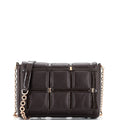 SALVATORE FERRAGAMO VARA QUILTED SOFT LEATHER CHAIN CROSSBODY BAG