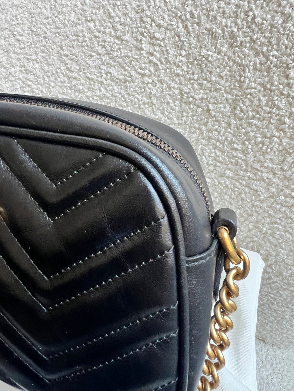 Gucci GG Black Marmont Small Shoulder Bag (RRP £1440)