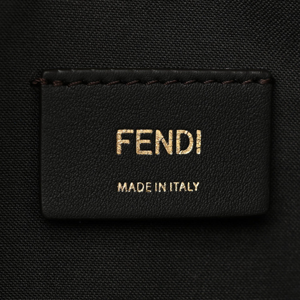 FENDI FENDIGRAPHY SMALL CALFSKIN LEATHER SHOULDER BAG