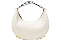 FENDI FENDIGRAPHY SMALL CALFSKIN LEATHER SHOULDER BAG