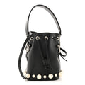 FENDI LIBERTY PEARL CALFSKIN MINI MON TRÉSOR BUCKET BAG